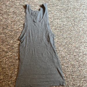 Casual grey tank top
